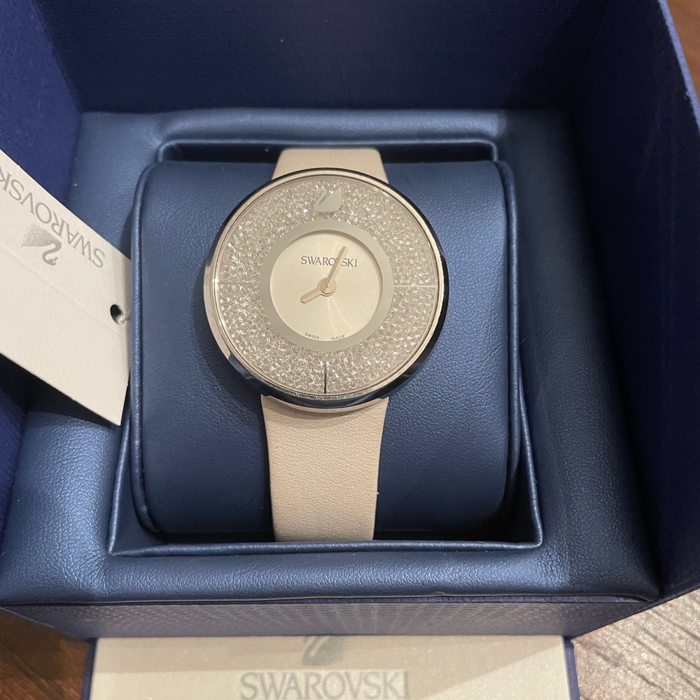 Swarovski White Crystalline Ladies Watch